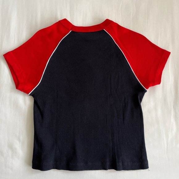 SOLD Brandy Melville Red navy white bella top - Picture 9 of 9